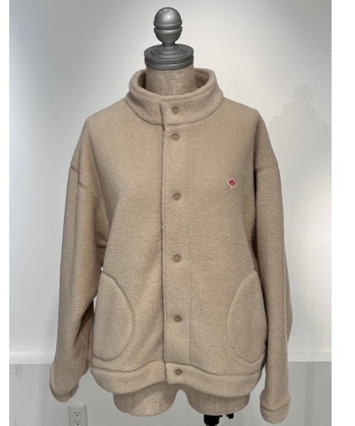 DANTON（ダントン）の「DANTON/ダントン　スタンドカラーカーディガン　W FACE BOA STAND COLLAR CARDIGAN　DT-A0546 WFA（ブルゾン・レディース・クリーム/ブラック・M）」の14枚目の写真