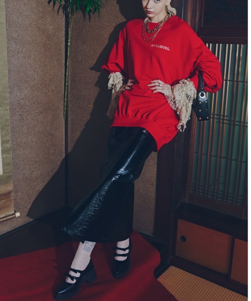 piu comoda（ピュコモダ）の「(piu comoda)リボンポインテッドシューズ（パンプス・レディース・ブラック・38/36/37）」の3枚目の写真