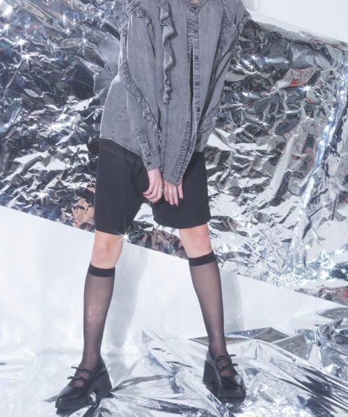 piu comoda（ピュコモダ）の「(piu comoda)リボンポインテッドシューズ（パンプス・レディース・ブラック・38/36/37）」の4枚目の写真