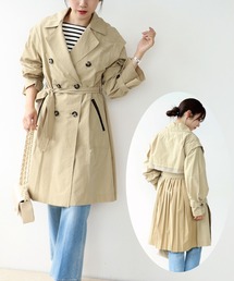 Jines（ジネス）の「2WAY デタッチスリーブミドルトレンチコート（トレンチコート）」