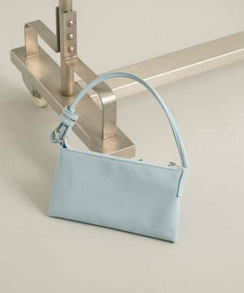 KBF（ケイビーエフ）の「ハンドルデザインショルダーBAG（ショルダーバッグ・レディース・アイボリー/ベージュ/ライトブルー・ONE）」の18枚目の写真