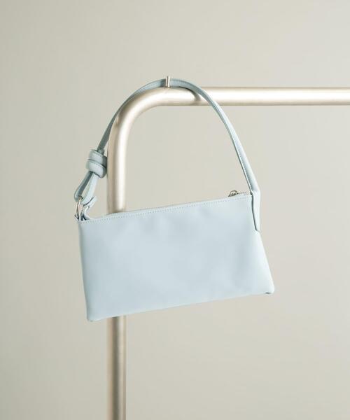 KBF（ケイビーエフ）の「ハンドルデザインショルダーBAG（ショルダーバッグ・レディース・アイボリー/ベージュ/ライトブルー・ONE）」の19枚目の写真