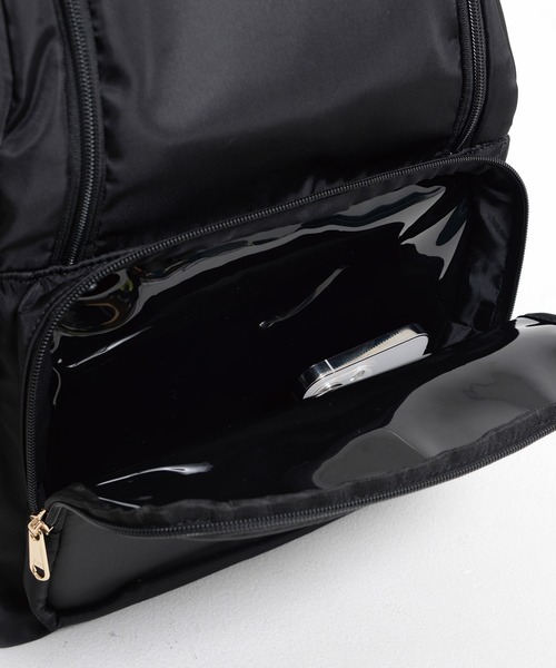 Arnold Palmer(アーノルドパーマー)の「マルチポケット リュック(バックパック/リュック・レディース・アイボリー/ブラック/ブラウン・F)」の14枚目の写真