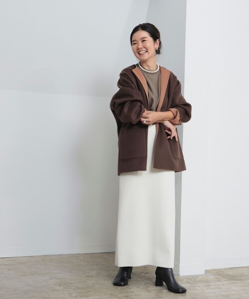 Demi-Luxe BEAMS（デミルクス ビームス）の「ウール リバー ミドル