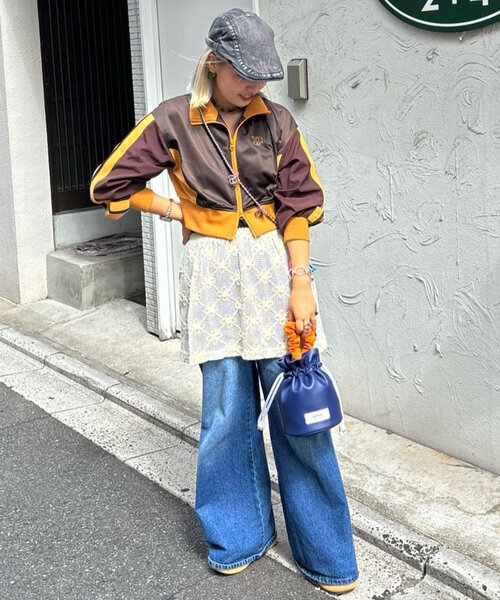 HELLO.SANFRANCISCO(ハローサンフランシスコ)の「【HELLO.SANFRANCISCO/ハローサンフランシスコ】フラワー刺繍レース巻きスカート(スカート・レディース・アイボリー・ONE SIZE)」の5枚目の写真