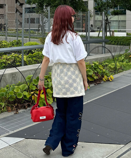 HELLO.SANFRANCISCO(ハローサンフランシスコ)の「【HELLO.SANFRANCISCO/ハローサンフランシスコ】フラワー刺繍レース巻きスカート(スカート・レディース・アイボリー・ONE SIZE)」の14枚目の写真