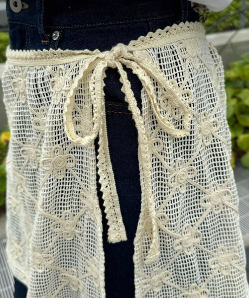 HELLO.SANFRANCISCO(ハローサンフランシスコ)の「【HELLO.SANFRANCISCO/ハローサンフランシスコ】フラワー刺繍レース巻きスカート(スカート・レディース・アイボリー・ONE SIZE)」の18枚目の写真