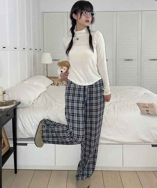 A'GEM/9 × .kom 『muah muah/ムーアムーア』 LOGO STITCH WOOL