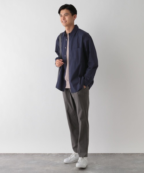 GLOBAL WORK Smile Seed Store（グローバルワーク スマイルシードストア）の「イージーケアレギュラーシャツ/115905（シャツ/ブラウス・メンズ・チャコール/ネイビー/ライトグレー/オフホワイト/ブルー系その他5・X-LARGE/SMALL/MEDIUM/LARGE）」の19枚目の写真