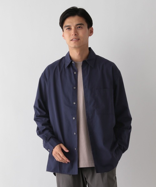 GLOBAL WORK Smile Seed Store（グローバルワーク スマイルシードストア）の「イージーケアレギュラーシャツ/115905（シャツ/ブラウス・メンズ・チャコール/ネイビー/ライトグレー/オフホワイト/ブルー系その他5・X-LARGE/SMALL/MEDIUM/LARGE）」の17枚目の写真