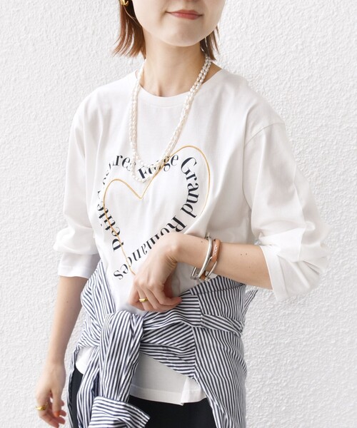 ERL◆ロゴプリント ロングスリーブ カットソー WEB限定】バリエーション ロゴ プリント ロングスリーブ TEE（T