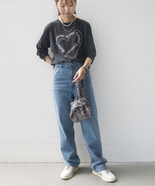 WEB限定】バリエーション ロゴ プリント ロングスリーブ TEE（Tシャツ