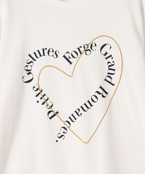 WEB限定】バリエーション ロゴ プリント ロングスリーブ TEE（Tシャツ