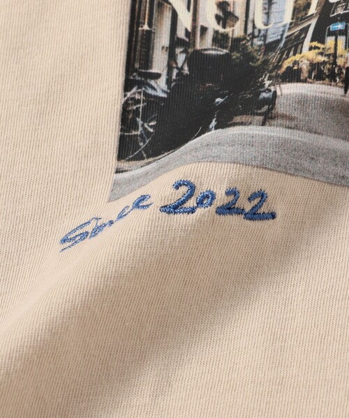 SHIPS(シップス)の「【WEB限定】バリエーション ロゴ プリント ロングスリーブ TEE(Tシャツ/カットソー・レディース・ホワイト系/オフホワイト/チャコールグレー/ベージュ/ブラウン・ONE SIZE)」の14枚目の写真