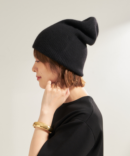 セール】fluffy beanie（ニットキャップ/ビーニー）｜Plage