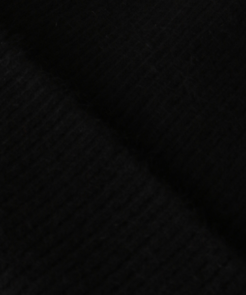 plage（プラージュ）の「fluffy beanie（ニットキャップ/ビーニー・レディース・チャコールグレー/アイボリー/ブラック・FREE）」の8枚目の写真