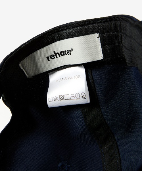 rehacer(レアセル)の「rehacer : R logo Codura B.B Cap / Rロゴ コーデュラ ベースボールキャップ(キャップ・メンズ・ブラック/ネイビー・FREE)」の13枚目の写真