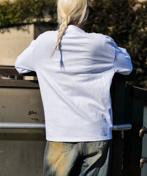 UNIIT（ユニット）の「【GREMLINS/グレムリン】オリジナルデザインロンT ギズモ　ドロップショルダー ビッグシルエット　ユニセックス（Tシャツ/カットソー・メンズ・ブルー系その他/グレー系その他2/ホワイト系その他/ベージュ系その他2/グレー系その他・MEDIUM/SMALL/X-LARGE/LARGE）」の10枚目の写真