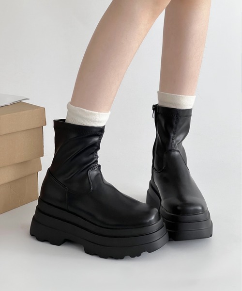 トリートユアセルフ 厚底シューズ Treat Urself original platform sneakers | ファッション通販