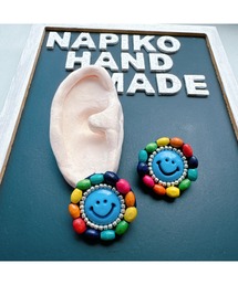 【NAPIKO】ニコちゃん♡シンプル☆ビーズアクセサリー◇マルチ/ピアス(MA)