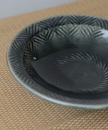 fennica（フェニカ）の「星の宮製陶 / 高橋あい 7寸縁付平皿 縄紋（食器）」