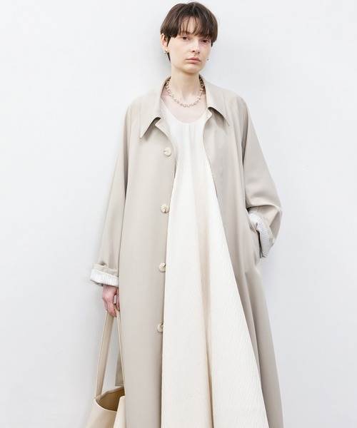 tageechita】ベーシックオーバーコート（ステンカラーコート