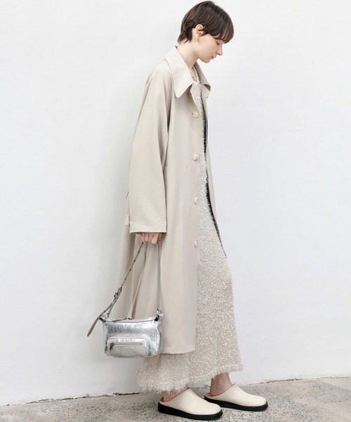 tageechita】ベーシックオーバーコート（ステンカラーコート