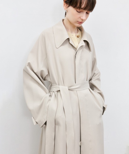 tageechita】ベーシックオーバーコート（ステンカラーコート