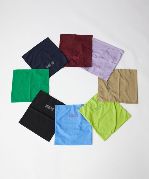 SHIPS(シップス)の「【WEB限定】SHIPS: パッカブル ナイロン SHIPSロゴ エンブロイダリー トート バッグ(トートバッグ・メンズ・ベージュ/イエロー/ネイビー/ラベンダー/グリーン/ブラック/ワイン/ブルー・ONE SIZE)」の22枚目の写真