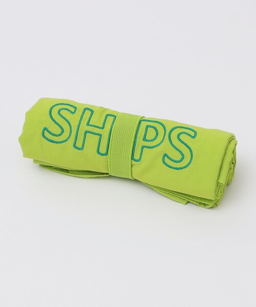 SHIPS(シップス)の「【WEB限定】SHIPS: パッカブル ナイロン SHIPSロゴ エンブロイダリー トート バッグ(トートバッグ・メンズ・ベージュ/イエロー/ネイビー/ラベンダー/グリーン/ブラック/ワイン/ブルー・ONE SIZE)」の12枚目の写真