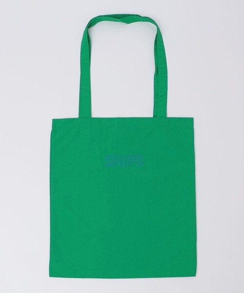 SHIPS(シップス)の「【WEB限定】SHIPS: パッカブル ナイロン SHIPSロゴ エンブロイダリー トート バッグ(トートバッグ・メンズ・ベージュ/イエロー/ネイビー/ラベンダー/グリーン/ブラック/ワイン/ブルー・ONE SIZE)」の13枚目の写真