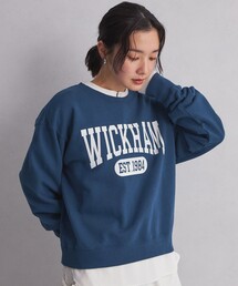 green label relaxing（グリーンレーベルリラクシング）の「＜at ease＞カレッジロゴ スウェット プルオーバー（スウェット）」