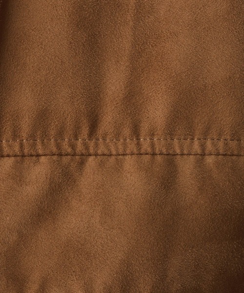 RAGEBLUE（レイジブルー）の「Synthetic suede blouson/フェイクスウェード/オーバーサイズショートブルゾン（ブルゾン・メンズ・グリーン/キャメル・MEDIUM/LARGE/SMALL）」の6枚目の写真