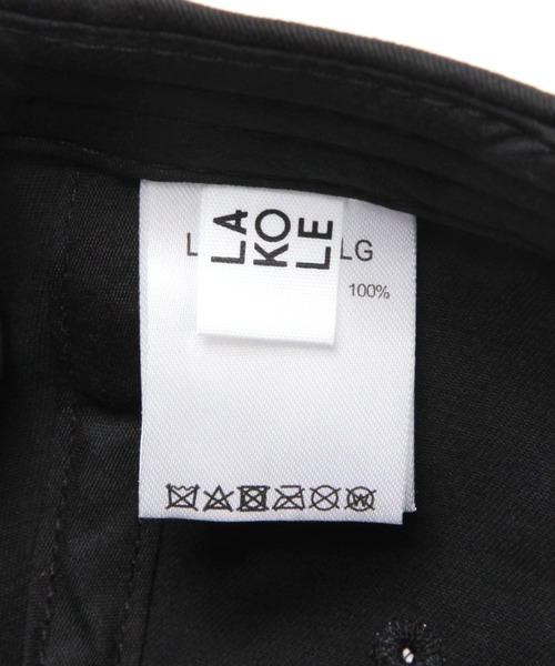 LAKOLE（ラコレ）の「アソートロゴ刺繍キャップ / 147109（キャップ・レディース・ブラック/カーキ/ベージュ/チャコール・FREE）」の19枚目の写真