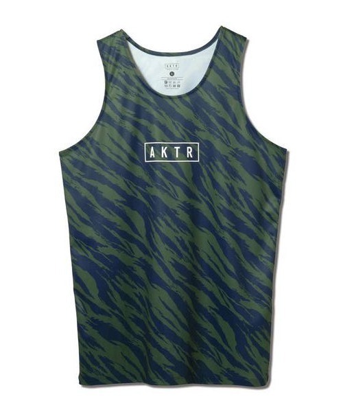 AKTR(アクター)の「AKTR BEAST CAMO TANK(アクター ビーストカモ タンク)(タンクトップ・メンズ・グリーン・MEDIUM/LARGE/X-LARGE/XX-LARGE)」の2枚目の写真