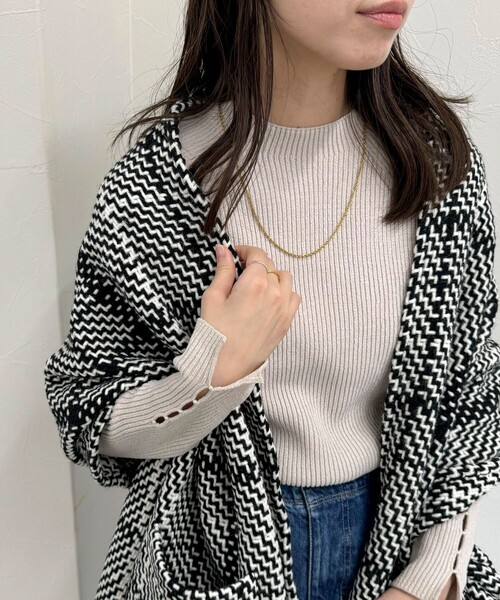 fredy emue(フレディエミュ)の「【JOHN BRANIGAN/ジョンブラニガン】ポケットストール(ストール/ショール・レディース・ホワイト系その他2/グリーン系その他/ブラック系その他・FREE)」の5枚目の写真