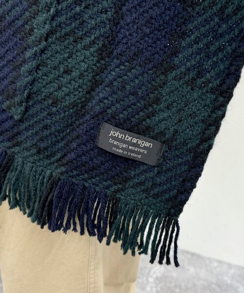 fredy emue(フレディエミュ)の「【JOHN BRANIGAN/ジョンブラニガン】ポケットストール(ストール/ショール・レディース・ホワイト系その他2/グリーン系その他/ブラック系その他・FREE)」の9枚目の写真