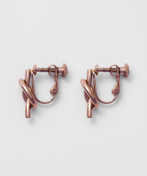 ciite' surgical stainless（シーテサージカルステンレス）の「【 金属アレルギー対応 】 ノット イヤリング サージカルステンレス   (両耳用)（イヤリング・レディース・シルバー/ゴールド・FREE）」の13枚目の写真