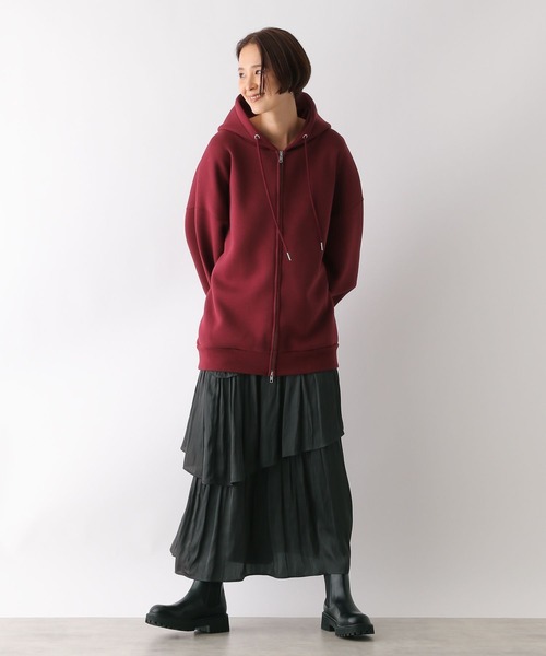 LEPSIM(レプシィム)の「ティアードスカート 47659(スカート・レディース・チャコールグレー/カーキ・FREE)」の7枚目の写真