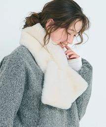 coca(coca)(コカ)のフェイクファーナローティペット(マフラー)