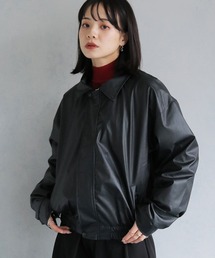 cheriella | 【cheriella】レザーライクブルゾン(ブルゾン)