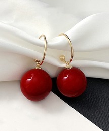 TONE SELECT GOODS | 【resonance】ビッグパール ゆらゆら フープピアス(ピアス（両耳用）)