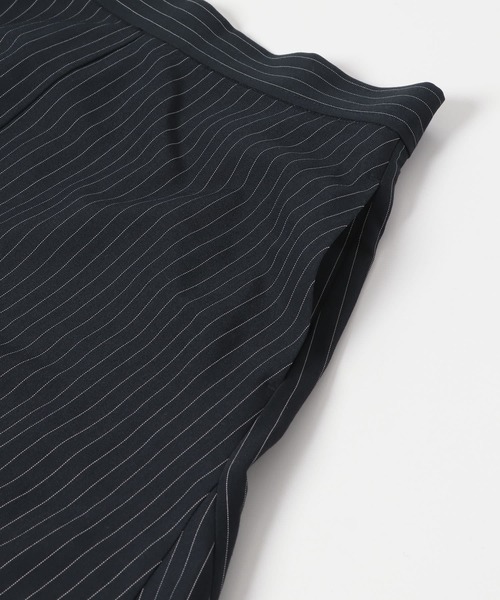 URBAN RESEARCH ROSSO WOMEN(アーバンリサーチ ロッソ)の「ストライプロングフレアスカート(スカート・レディース・ネイビー・38/36)」の8枚目の写真