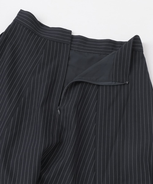URBAN RESEARCH ROSSO WOMEN(アーバンリサーチ ロッソ)の「ストライプロングフレアスカート(スカート・レディース・ネイビー・38/36)」の10枚目の写真