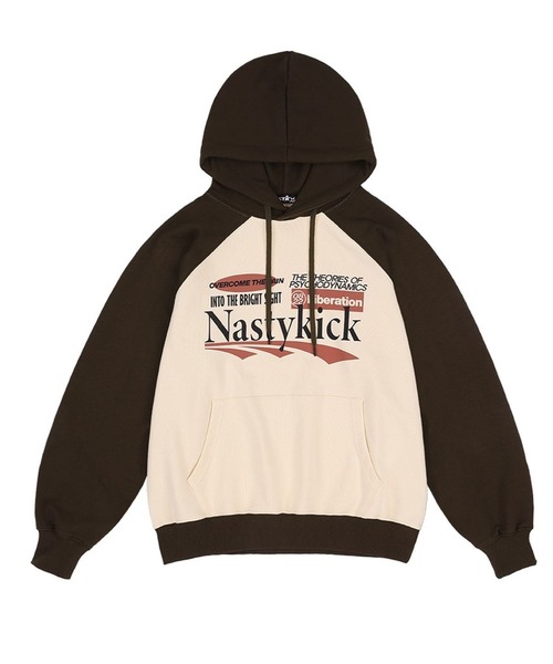 NASTY KICK(ナスティーキック)の「【UNISEX】NASTYKICK/Liberationフーディー(スウェット・メンズ・ライトグレー/アイボリー・LARGE/MEDIUM)」の13枚目の写真