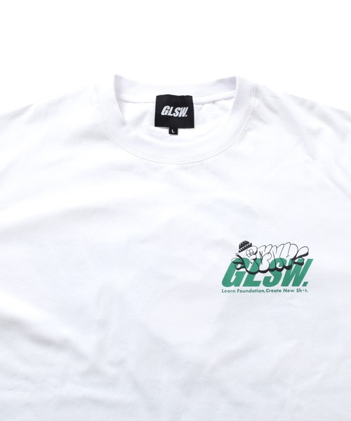 FORGET NEVER(フォーゲットネバー)の「【GLSW. × FORGET NEVER】FBOYプリント長袖Tシャツ(Tシャツ/カットソー・メンズ・ホワイト/ブラック・S/M/L/LL)」の7枚目の写真