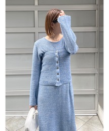 Ungrid（アングリッド）の「ビスチェセットニットワンピ（ワンピース）」