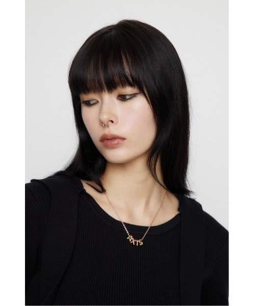 LAGUA GEM（ラグアジェム）の「PLUMP ALPHABET ネックレス（ネックレス・レディース・シルバー/ゴールド・FREE）」の4枚目の写真