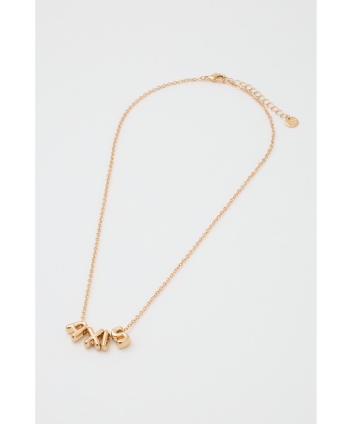 LAGUA GEM（ラグアジェム）の「PLUMP ALPHABET ネックレス（ネックレス・レディース・シルバー/ゴールド・FREE）」の6枚目の写真