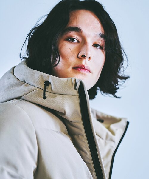 ALLIED FEATHER+DOWN（アライドフェザーダウン）の「ALLIED FEATHER+DOWN / アライド  ダウンブルゾン（ダウンジャケット/コート・メンズ・ブラック/ベージュ/グレー・SMALL/MEDIUM/LARGE/X-LARGE）」の6枚目の写真